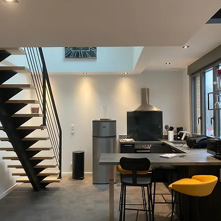 Au Zen'hit 10 Lille Centre Grand Palais Apartment *